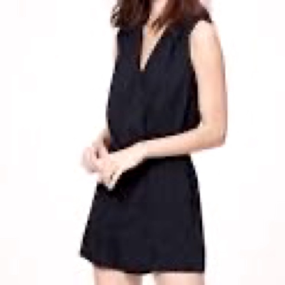 Ann Taylor Loft Navy Romper
